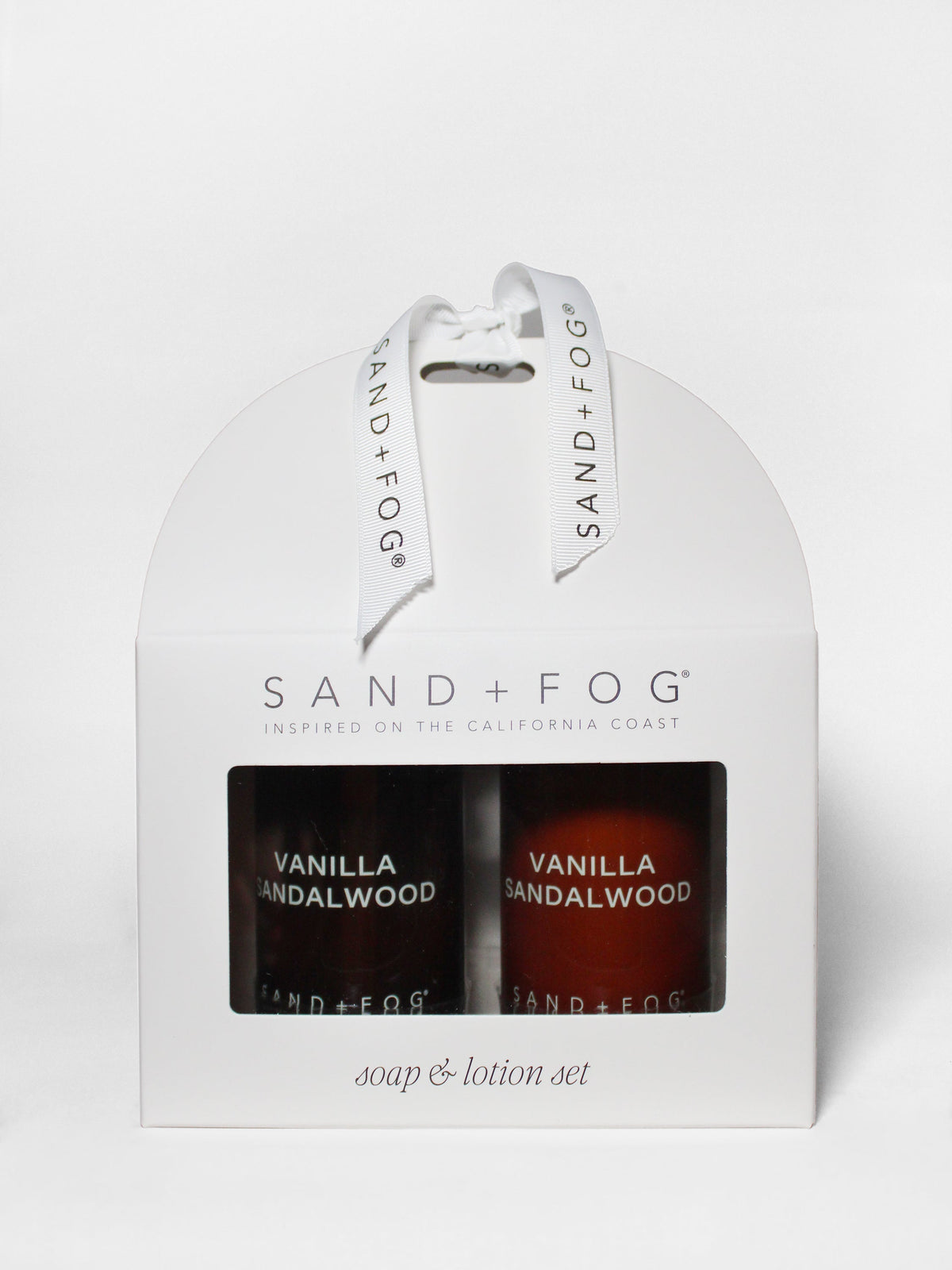Natural Vanilla Sandalwood Soap & Lotion Set