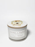 Aromatic Sand + Paws Mango Tangerine 12 oz scented candle
