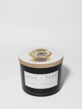 Aromatic Sand + Paws Teakwood 12 oz scented candle