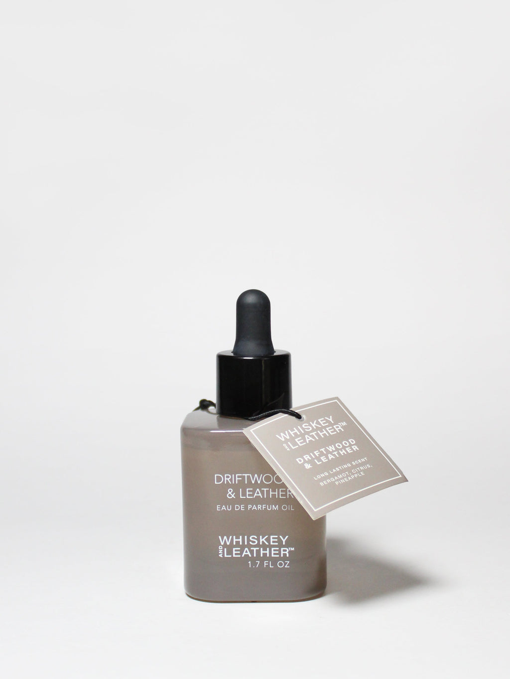 Natural Driftwood & Leather 50ml Perfume Oil Dropper