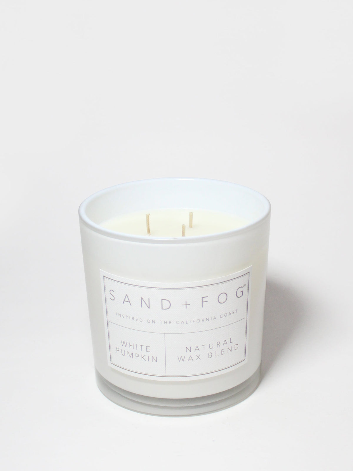 Aromatic White Pumpkin 21 oz scented candle