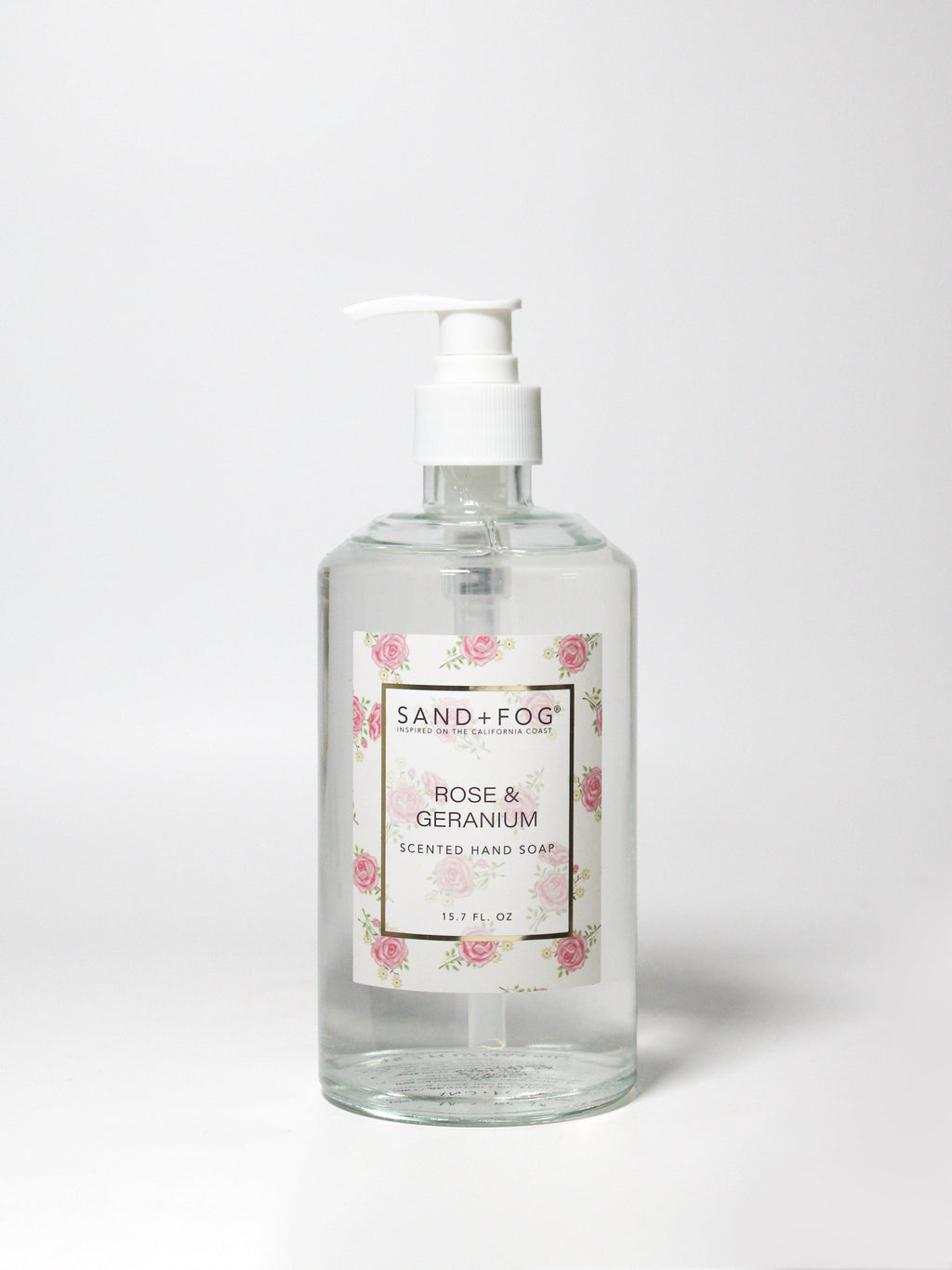 Elegant Rose & Geranium 15.7 oz Liquid Hand Soap