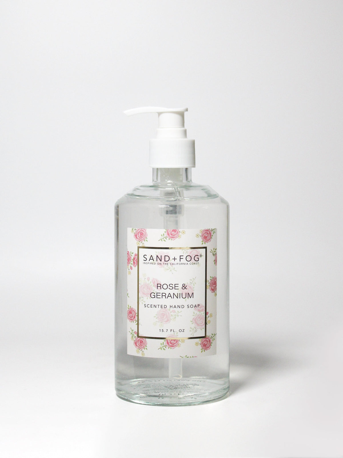 Elegant Rose & Geranium 15.7 oz Liquid Hand Soap