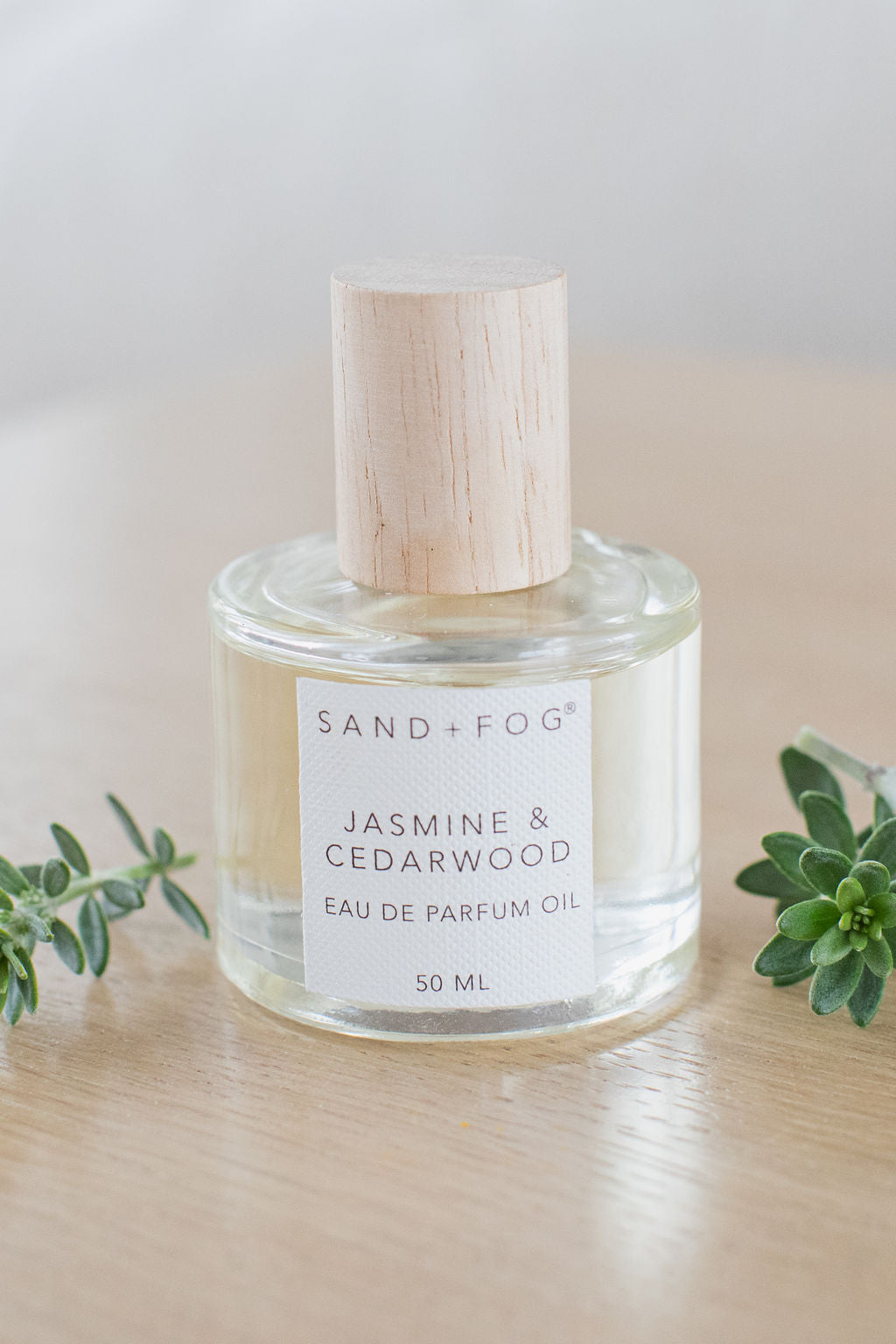 Natural Jasmine & Cedarwood 50 ml Perfume Oil Rollerball