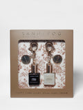 Natural Bag Charm Perfume Oil Rollerball Set - Vanilla & Amber + Jasmine & Cedarwood
