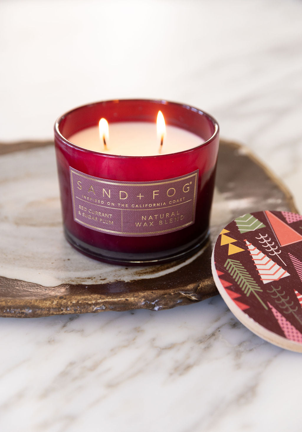 Aromatic Red Currant & Sugar Plum 12 oz scented candle