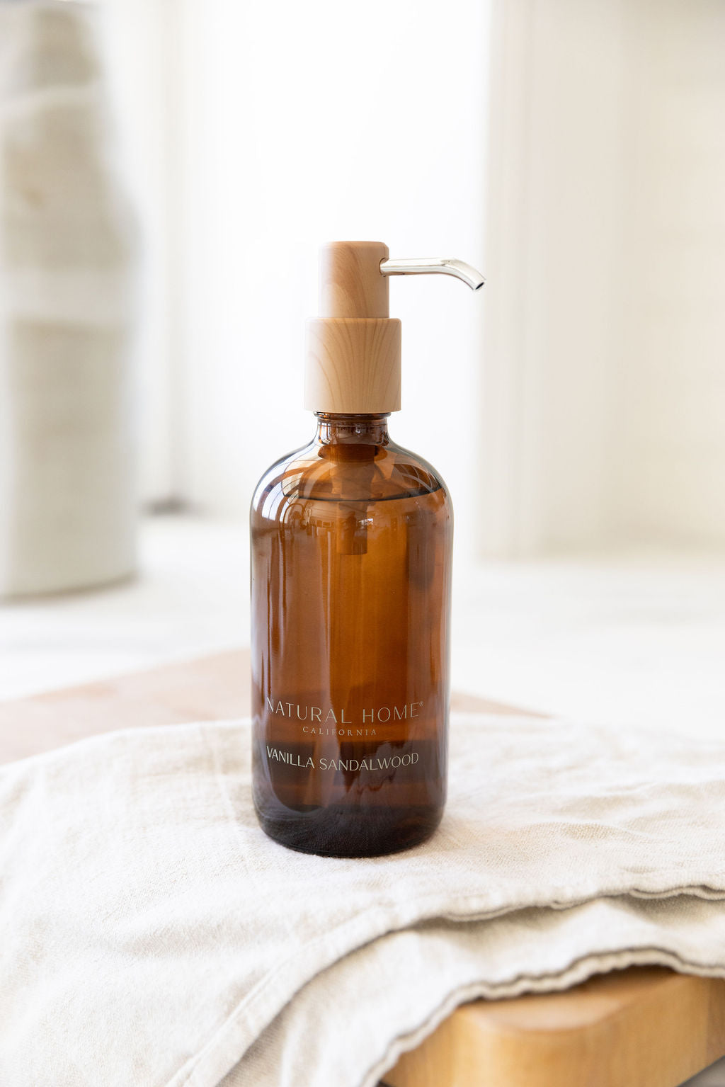 Natural Vanilla Sandalwood Natural Home 15.7 oz Liquid Hand Soap