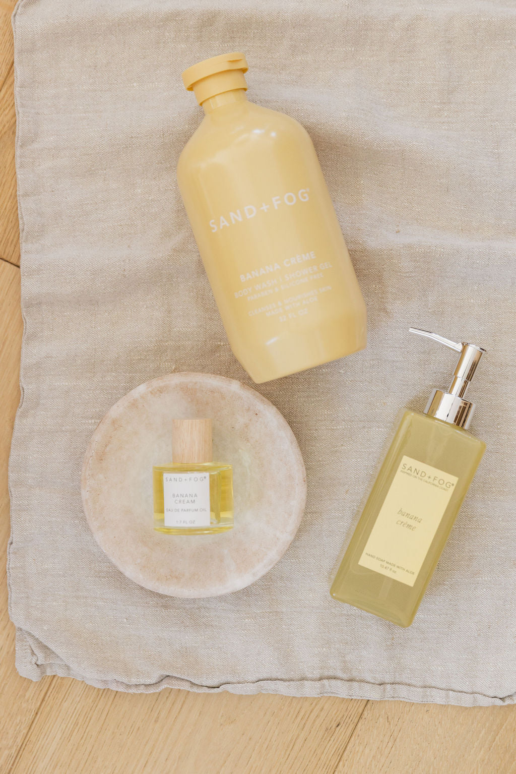 Elegant Banana Crème 32 oz Body Wash