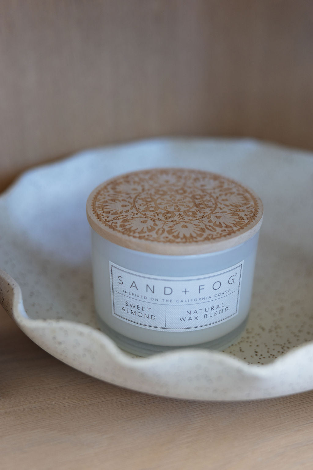 Aromatic Sweet Almond 12 oz scented candle