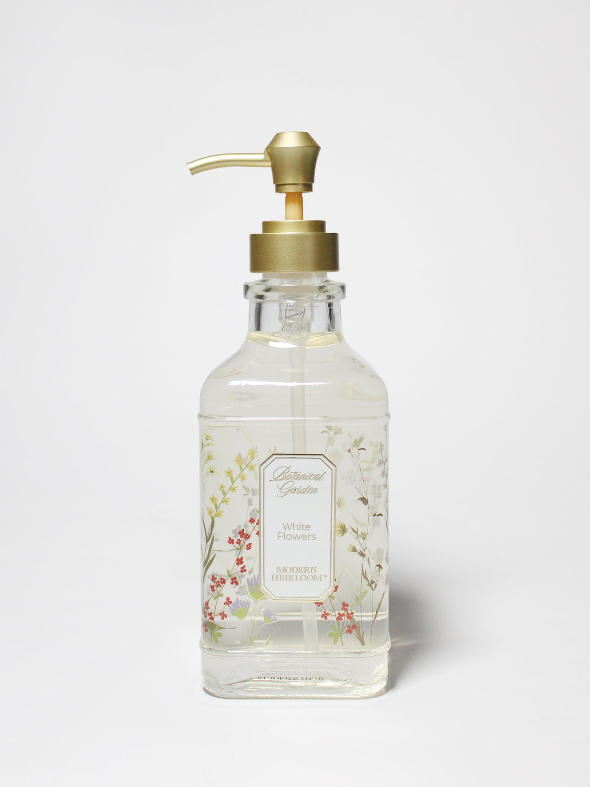 Elegant White Flowers 15.7 oz Liquid Hand Soap