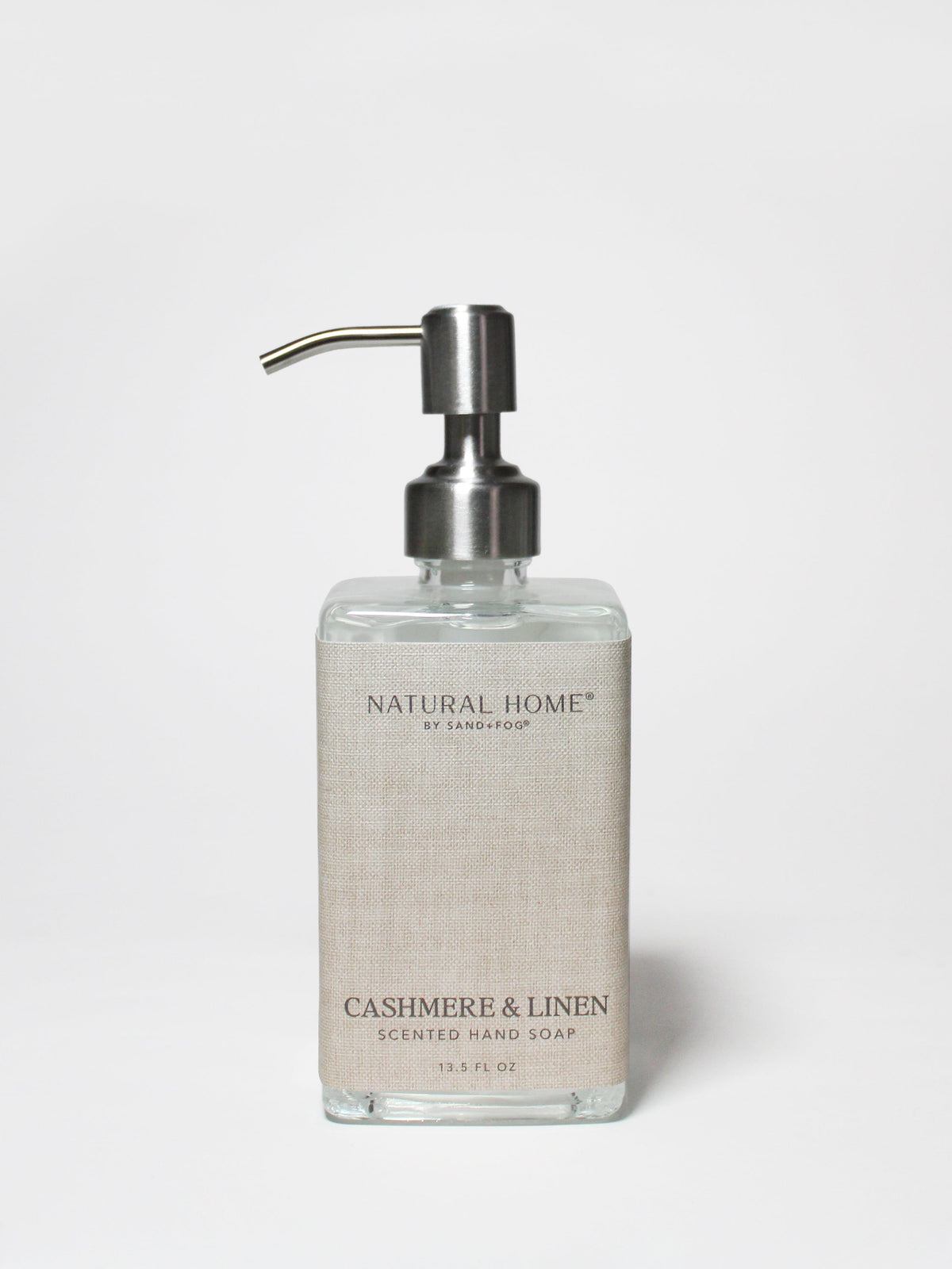 Elegant Cashmere & Linen Natural Home 13.5 oz Liquid Hand Soap