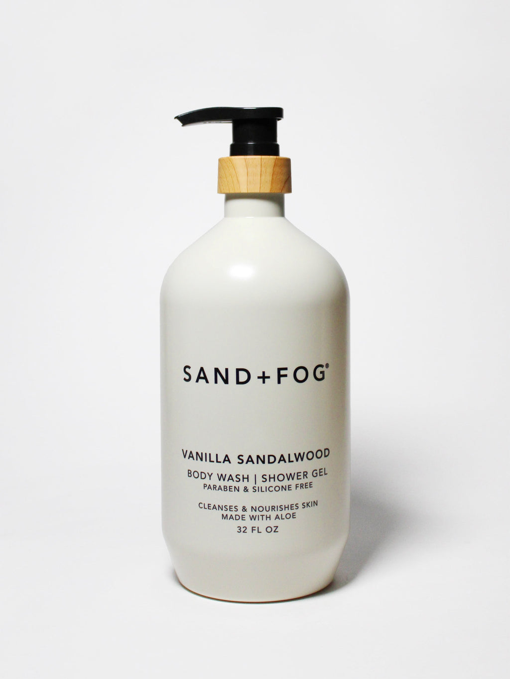 Natural Vanilla Sandalwood 32 oz Body Wash