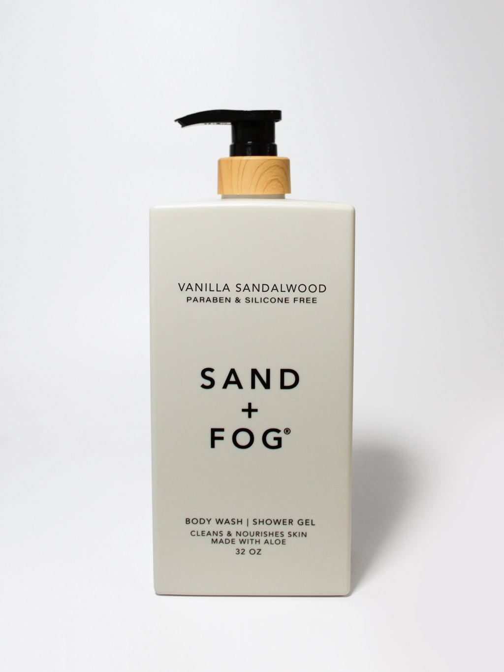 Natural Vanilla Sandalwood 32 oz Body Wash