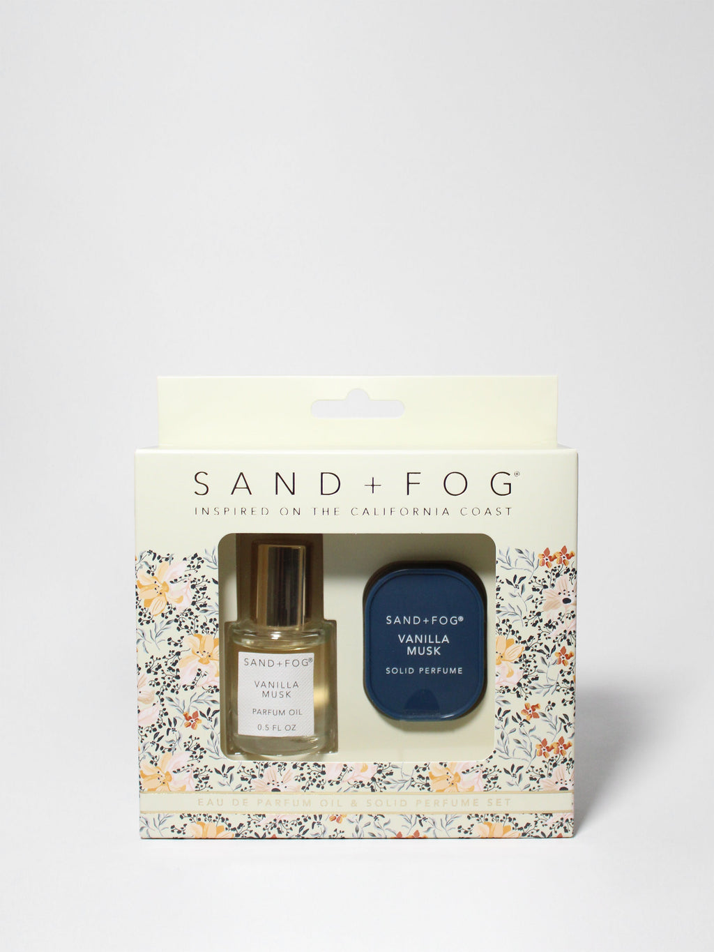 Elegant Perfume Oil Rollerball and Solid Perfume Set - Vanilla Musk