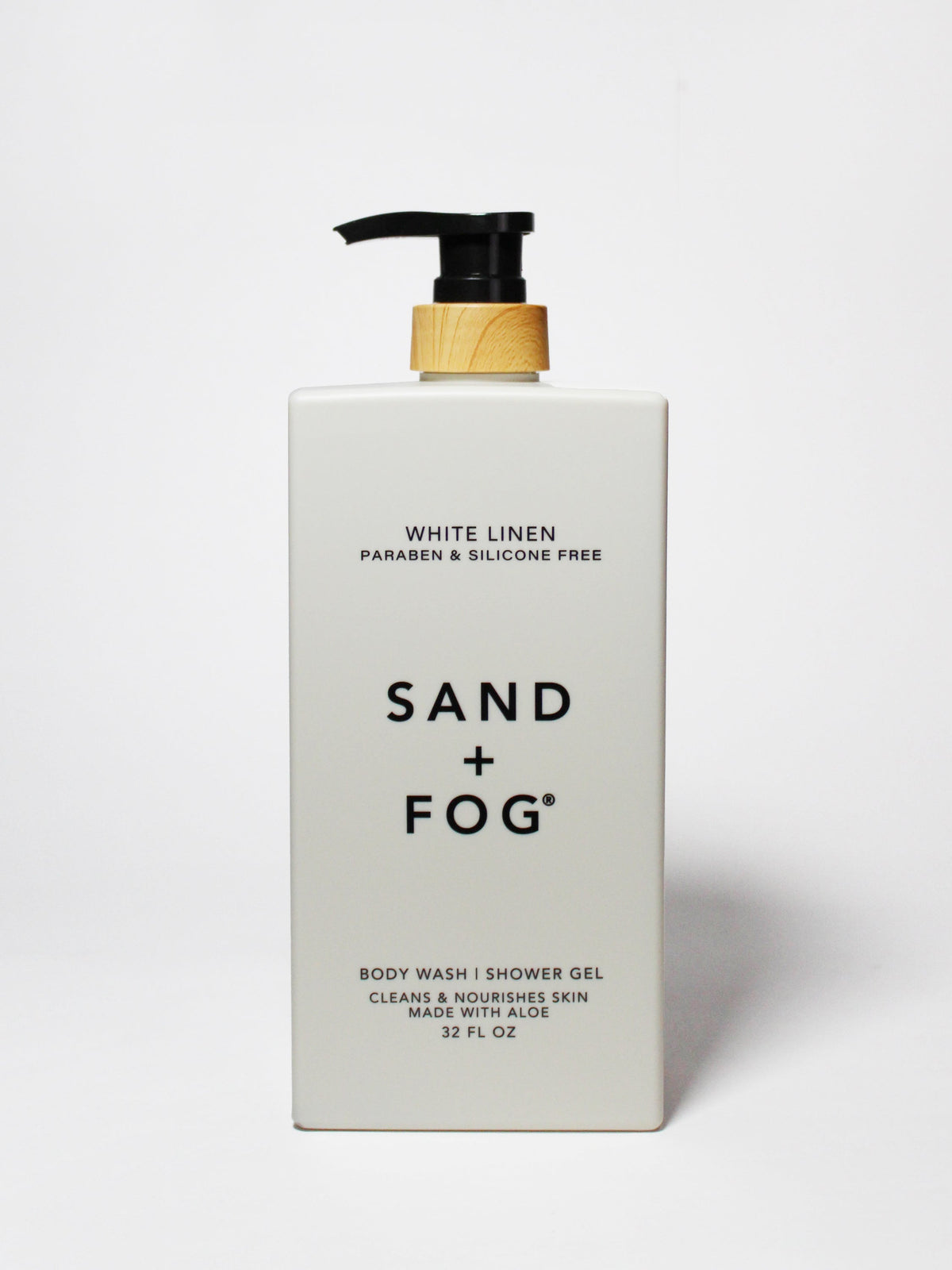 Elegant White Linen 32 oz Body Wash